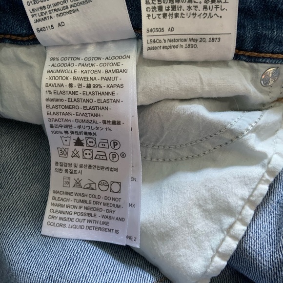 Levi’s ⭐️ LIKE NEW ⭐️ 711 Skinny Jeans size 31 - Picture 6 of 11